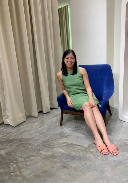 Aperitivo Dress in Pistachio