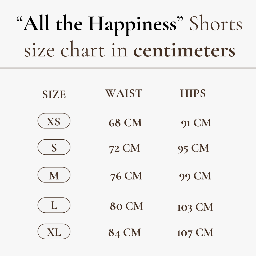 All the Happiness High-Rise Shorts in Dragonfruit Delicious Print